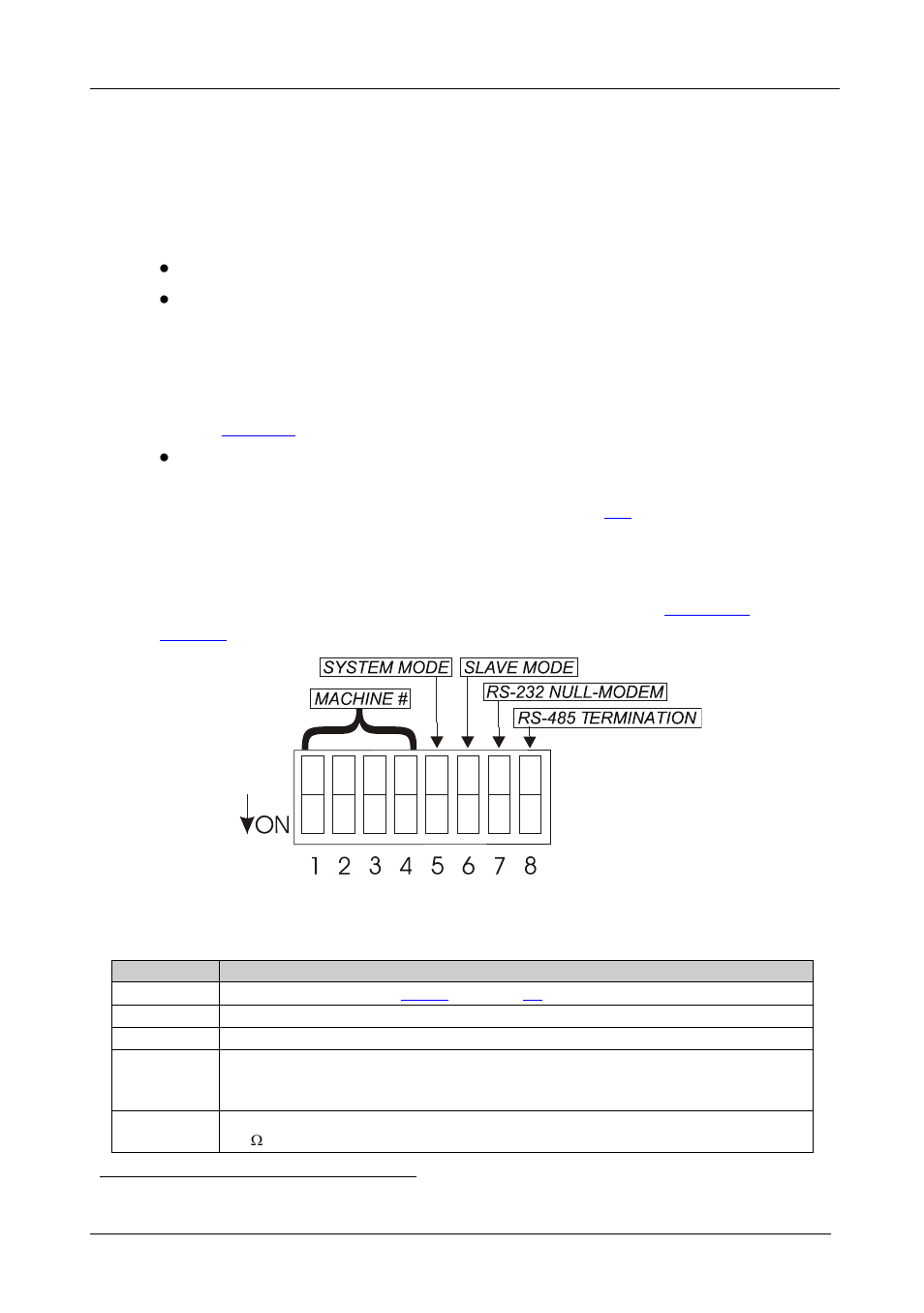 8 understanding addressing and system modes, 1 setting the dip-switches, Understanding addressing and system modes | Setting the dip-switches, Figure 12: rear panel dip-switches, Table 5: dip-switch definitions, 8understanding addressing and system modes | Kramer Electronics VS-162V User Manual | Page 24 / 66