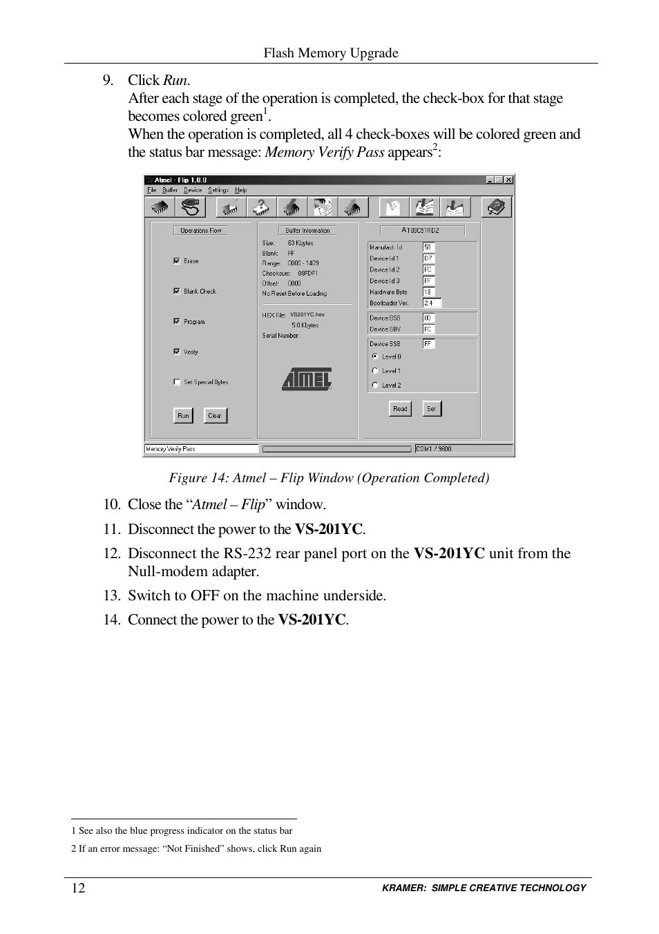 Kramer Electronics VS-201YC User Manual | Page 14 / 23