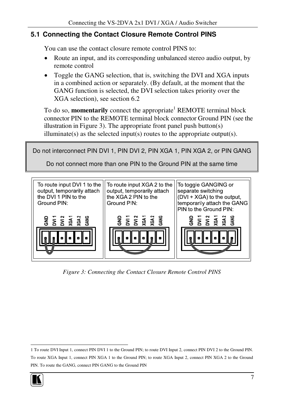 Kramer Electronics VS-2DVA User Manual | Page 9 / 13