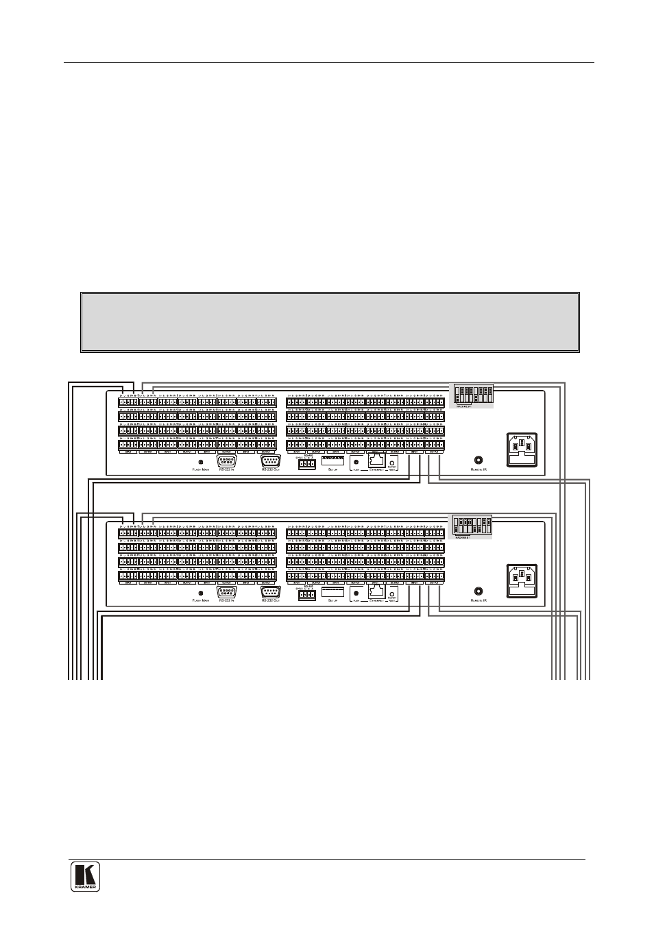 2 assembling a multi-channel audio switcher, Assembling a multi-channel audio switcher, Master slave | Kramer Electronics VS-3232A User Manual | Page 22 / 70