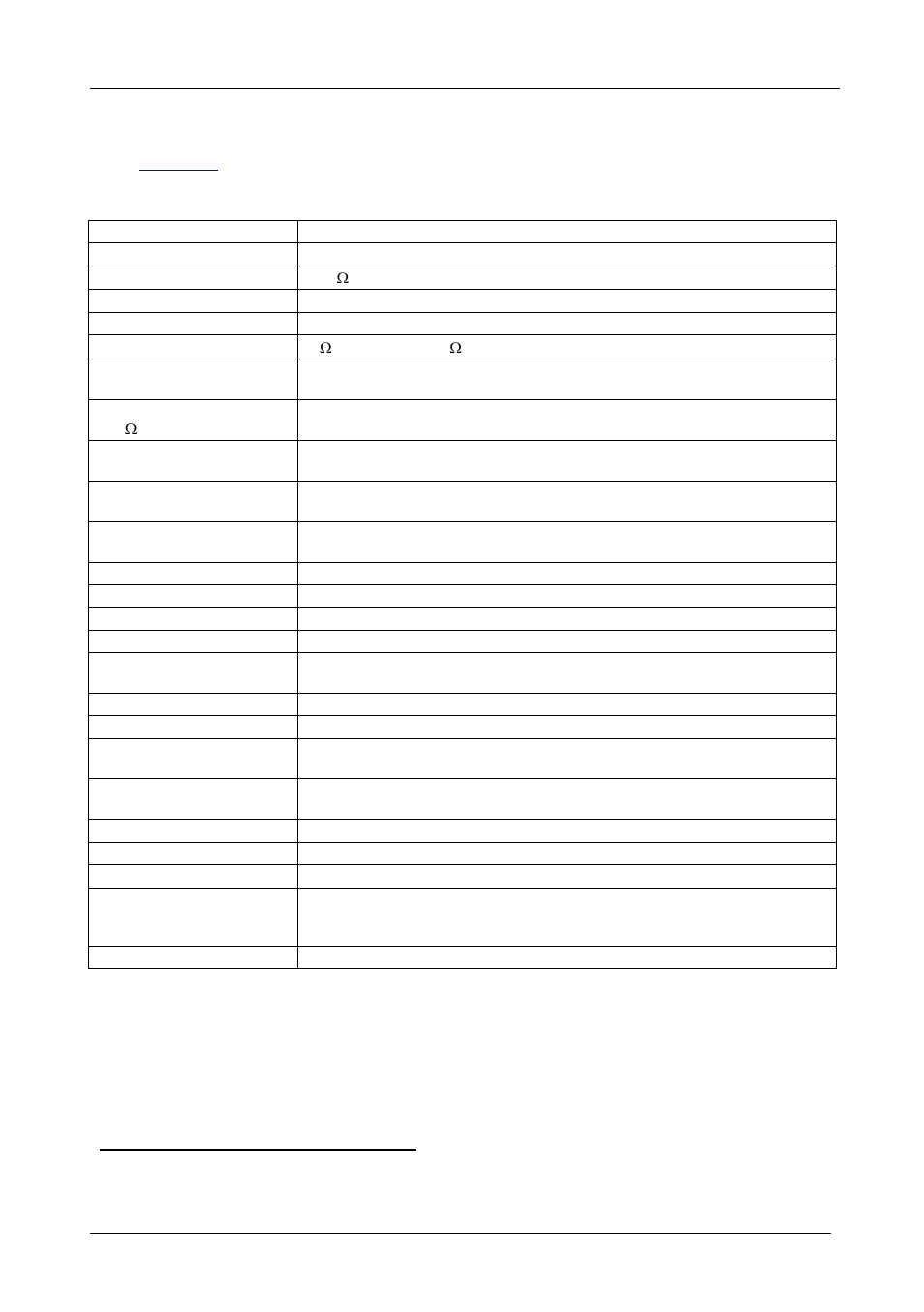 11 technical specifications, Technical specifications, Table 16 includes the technical specifications | Kramer Electronics VS-3232A User Manual | Page 57 / 70