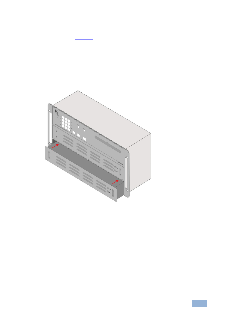 2 power supply installation, Power supply installation, Figure 14: second power supply installation | Kramer Electronics VS-3232DN User Manual | Page 55 / 80