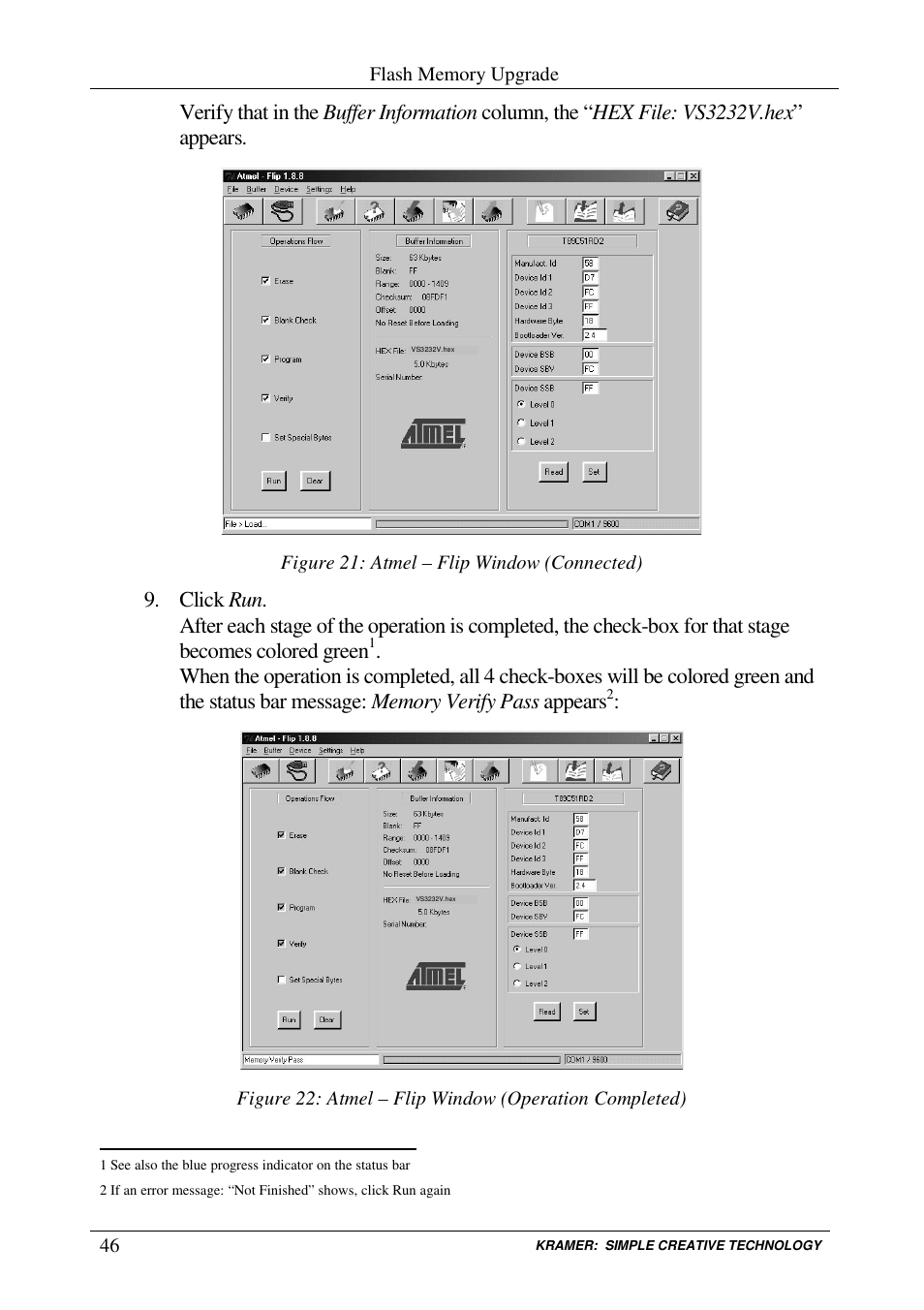 Kramer Electronics VS-3232V User Manual | Page 50 / 60