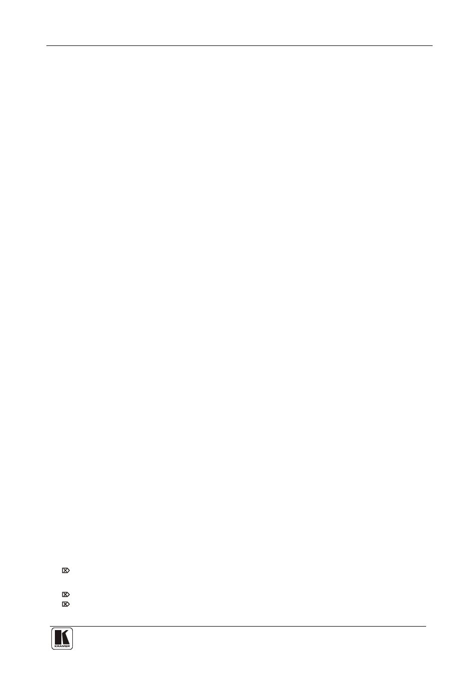 Kramer Electronics VS-41HD User Manual | Page 22 / 23