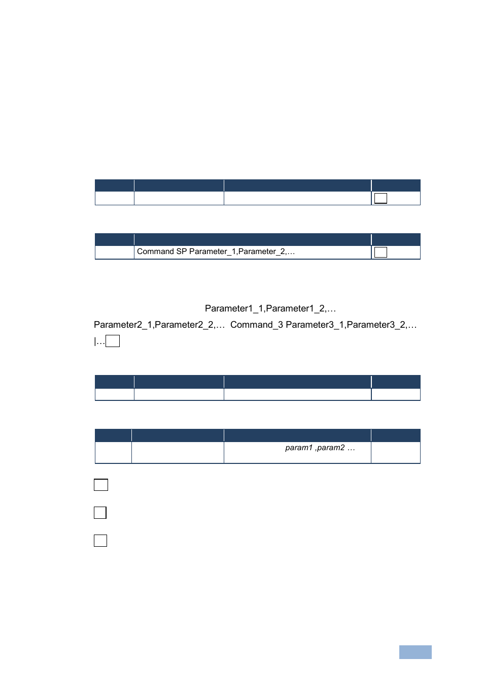 2 kramer protocol 3000, 1 protocol 3000 syntax, Kramer protocol 3000 | Kramer Electronics VS-41HDCP User Manual | Page 26 / 39