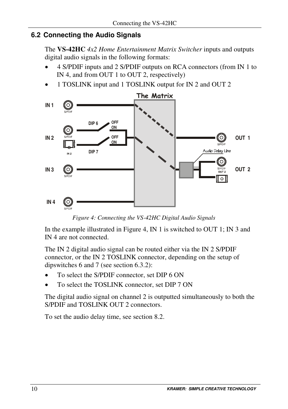 Kramer Electronics VS-42HC User Manual | Page 13 / 39