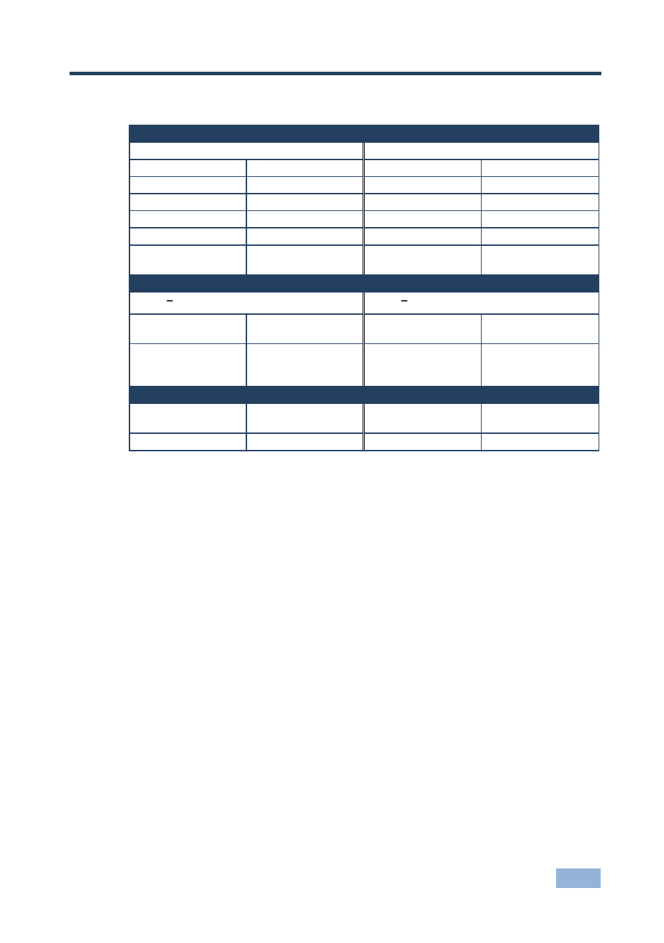 8 default communication parameters, Default communication parameters, 8default communication parameters | Kramer Electronics VS-44FO User Manual | Page 30 / 43