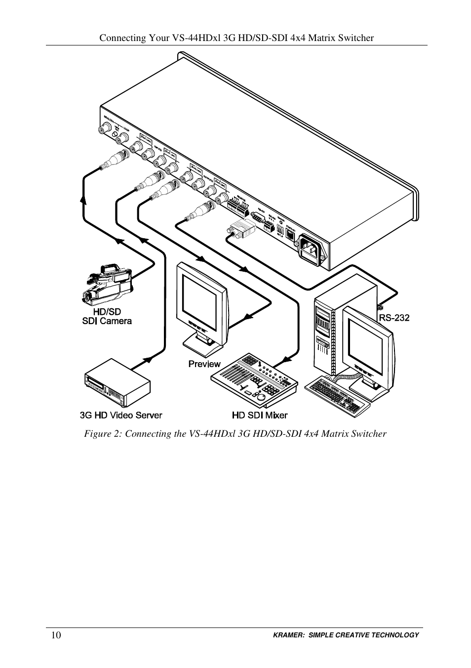 Kramer Electronics VS-44HDxl User Manual | Page 13 / 31