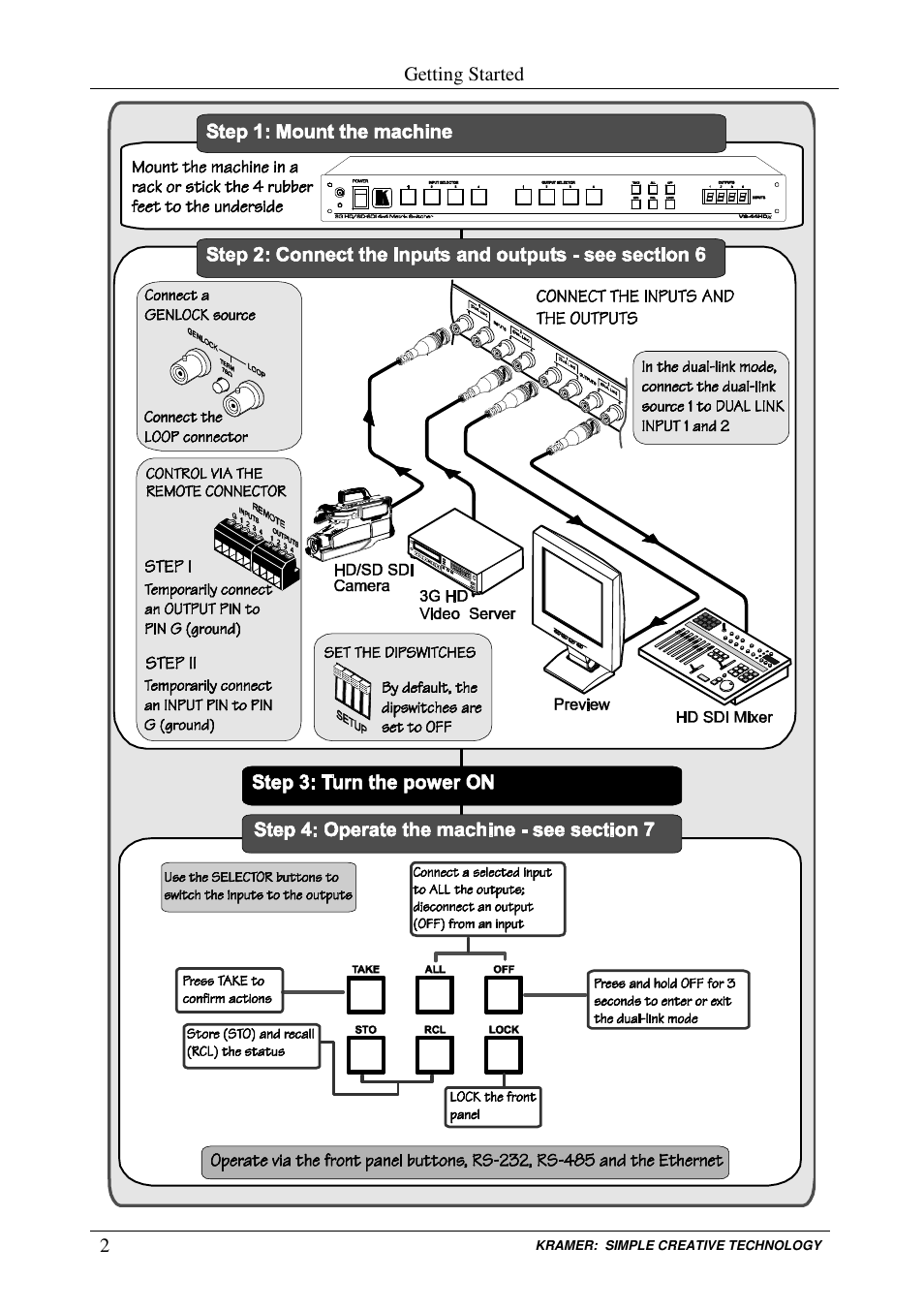 Kramer Electronics VS-44HDxl User Manual | Page 5 / 31