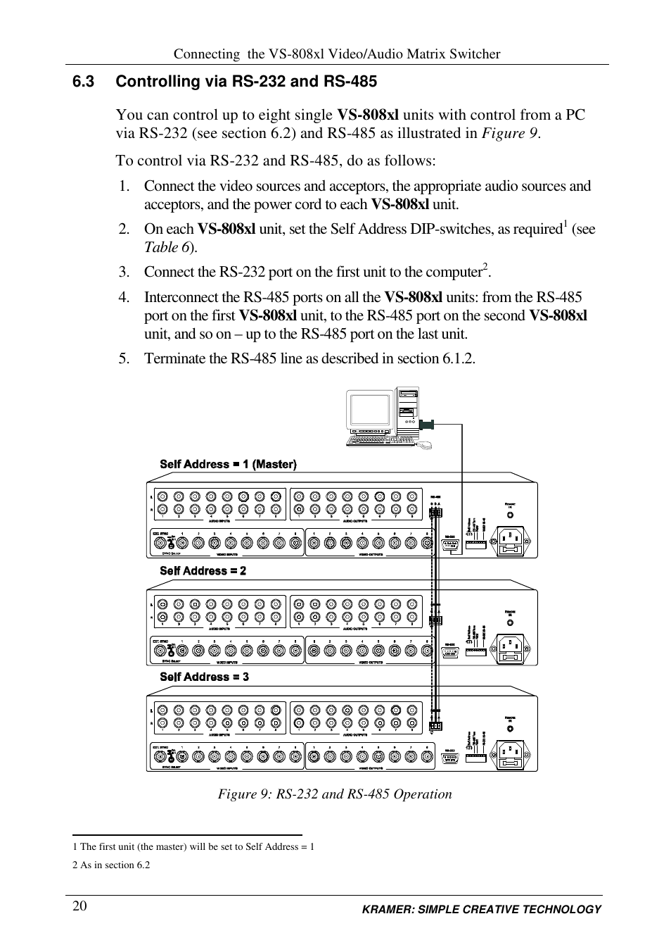 Kramer Electronics VS-848 User Manual | Page 23 / 39