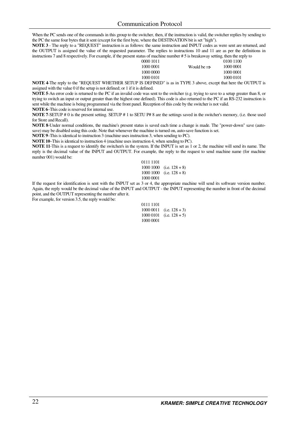 Kramer Electronics VS-626 User Manual | Page 25 / 28