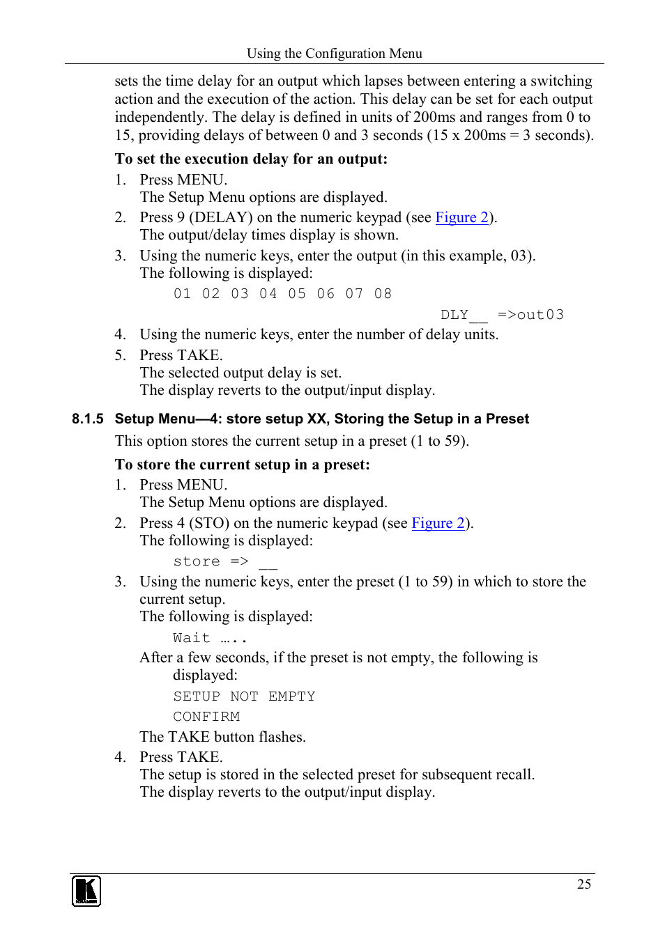 Kramer Electronics VS-6464DN User Manual | Page 29 / 48