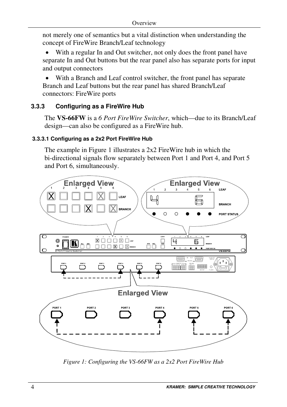 Kramer Electronics VS-66FW User Manual | Page 8 / 31