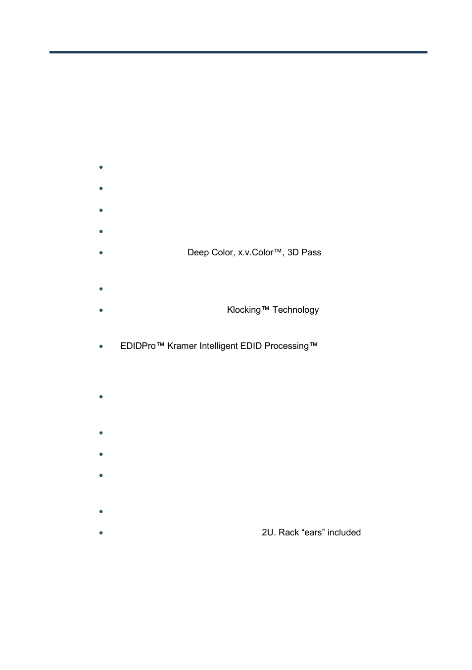 3 overview, Overview, 3overview | Kramer Electronics VS-66HDCPxl User Manual | Page 7 / 30