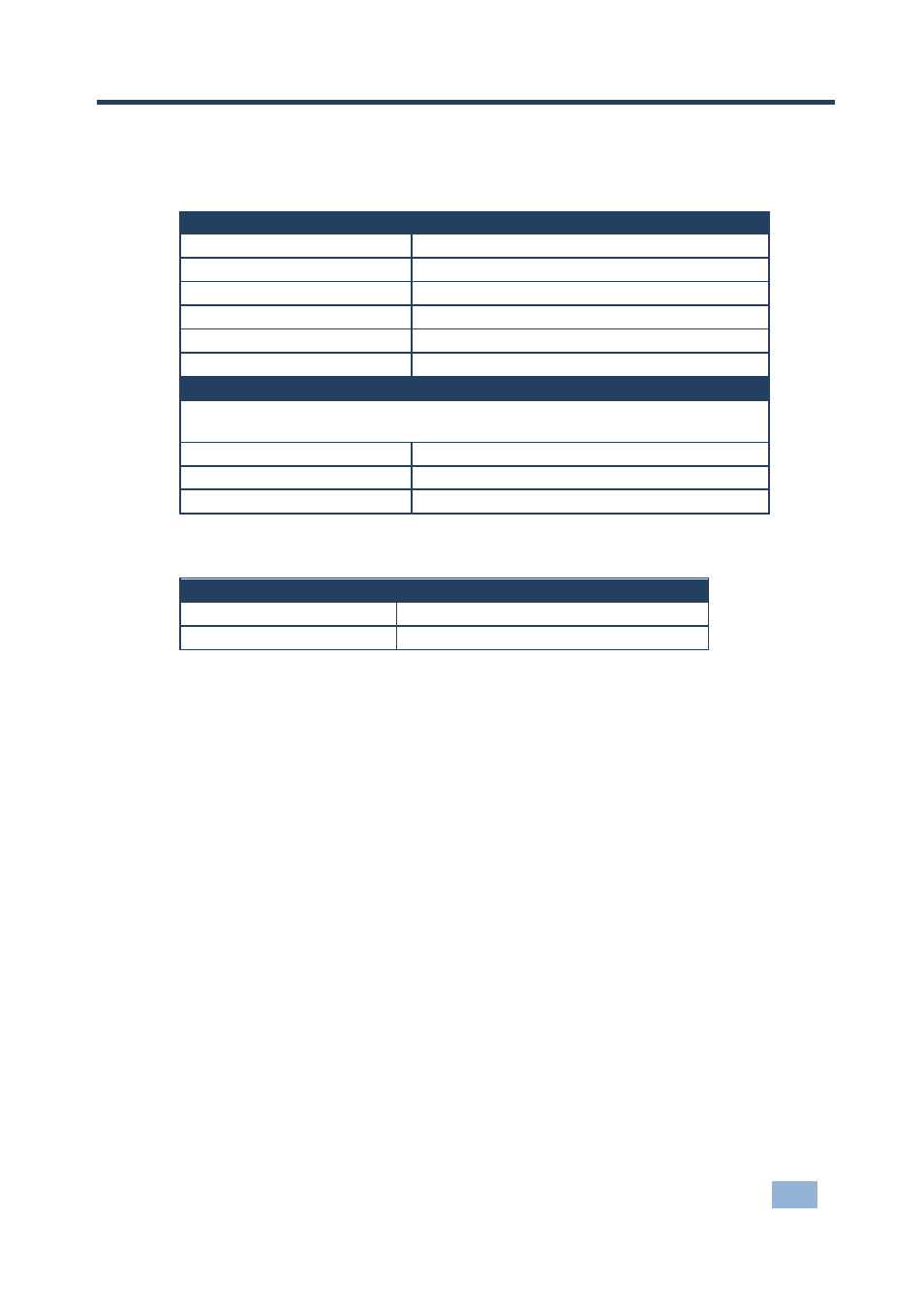 10 default parameters, 1 default communication parameters, 2 default logon credentials | Default parameters, Default communication parameters, Default logon credentials, On 10, On 10.1, On 10.2 | Kramer Electronics VS-808TP User Manual | Page 29 / 33