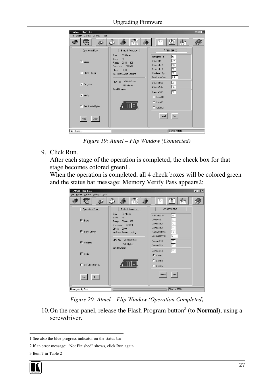 Kramer Electronics VS-808YC User Manual | Page 30 / 38