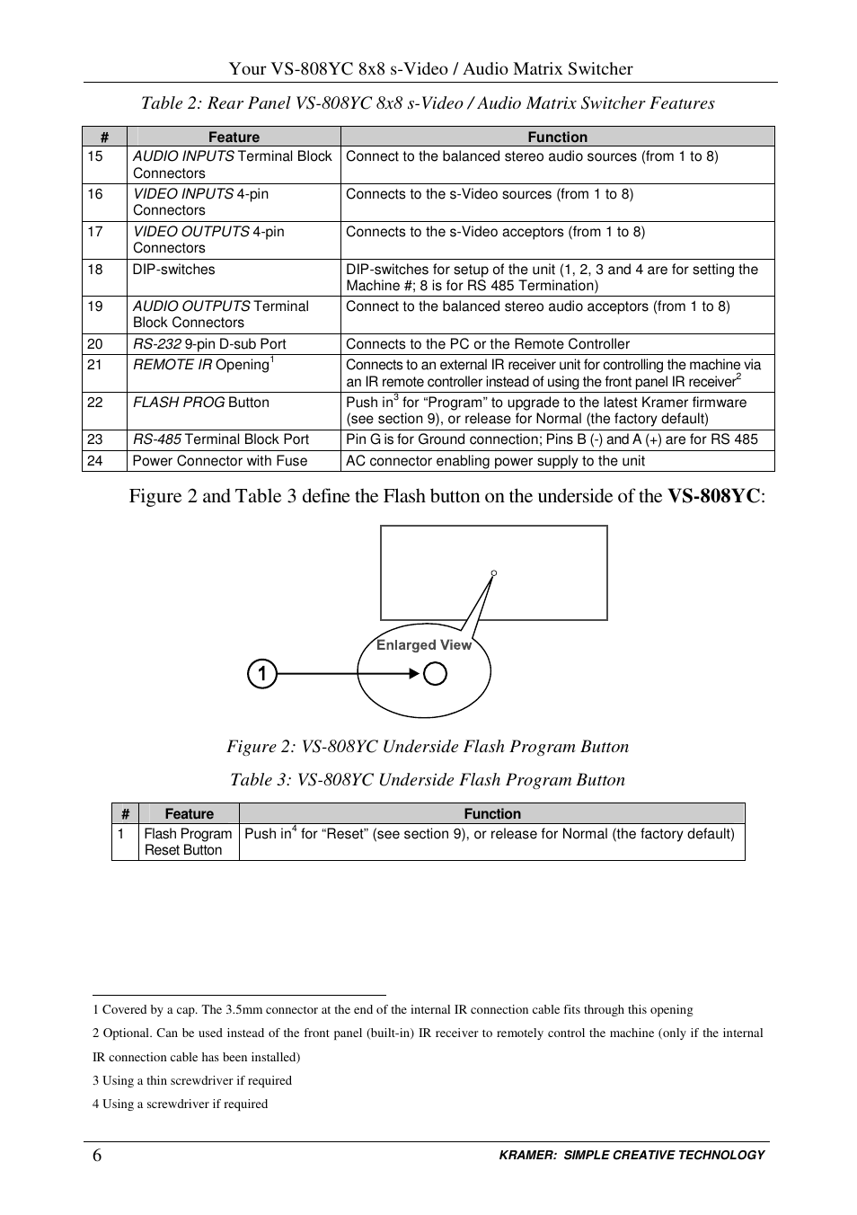 Kramer Electronics VS-808YC User Manual | Page 9 / 38