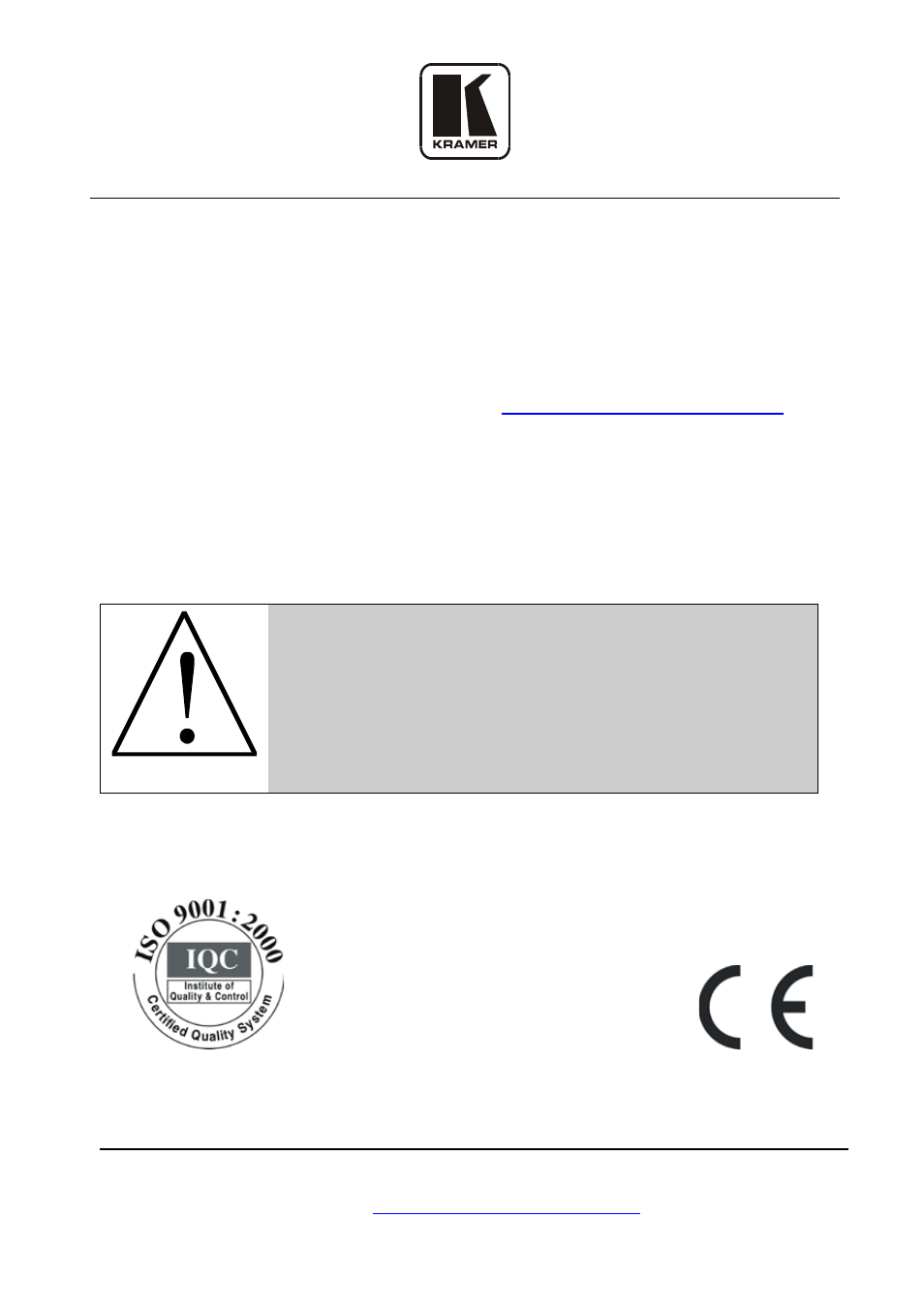 Kramer Electronics VS-81AV User Manual | Page 14 / 14