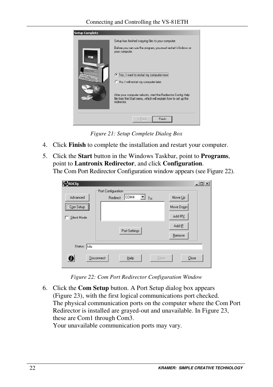 Kramer Electronics VS-81ETH User Manual | Page 25 / 41