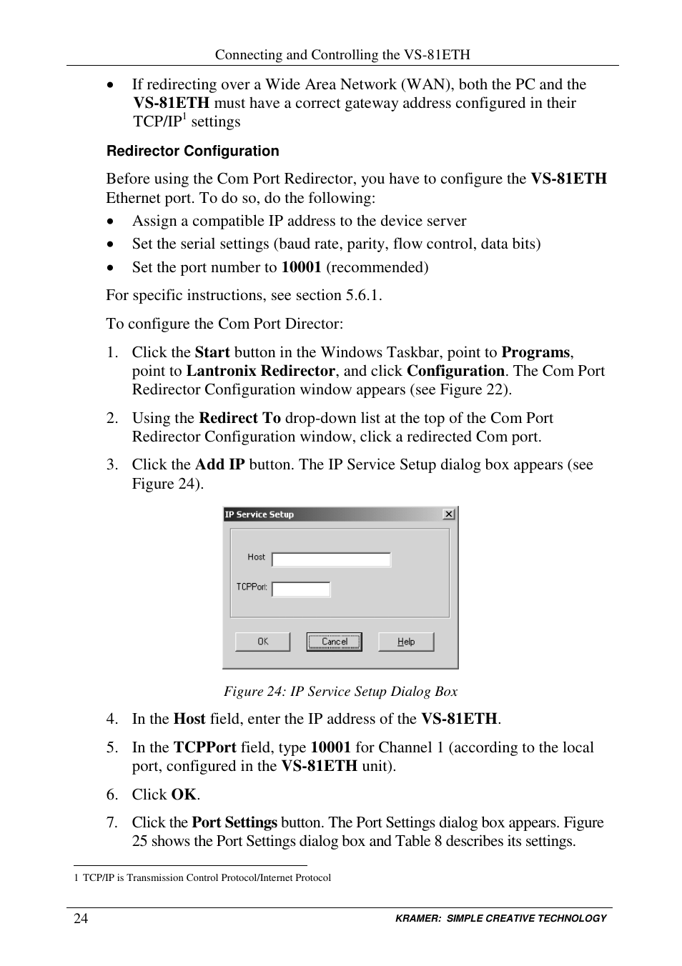 Kramer Electronics VS-81ETH User Manual | Page 27 / 41
