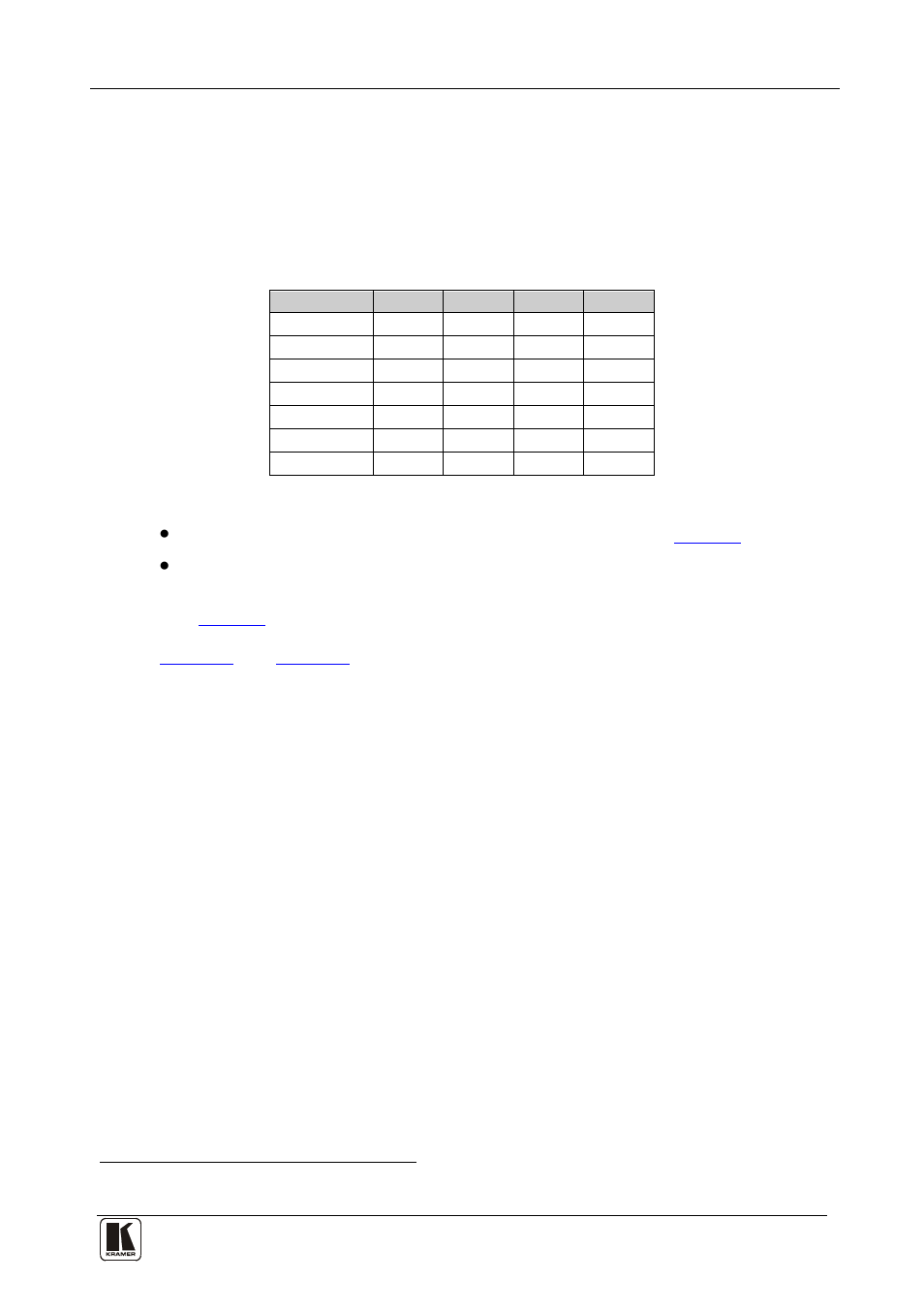 2 setting the machine address, Setting the machine address, Table 4: machine address # dip-switch settings | Kramer Electronics VS-81SP User Manual | Page 16 / 32