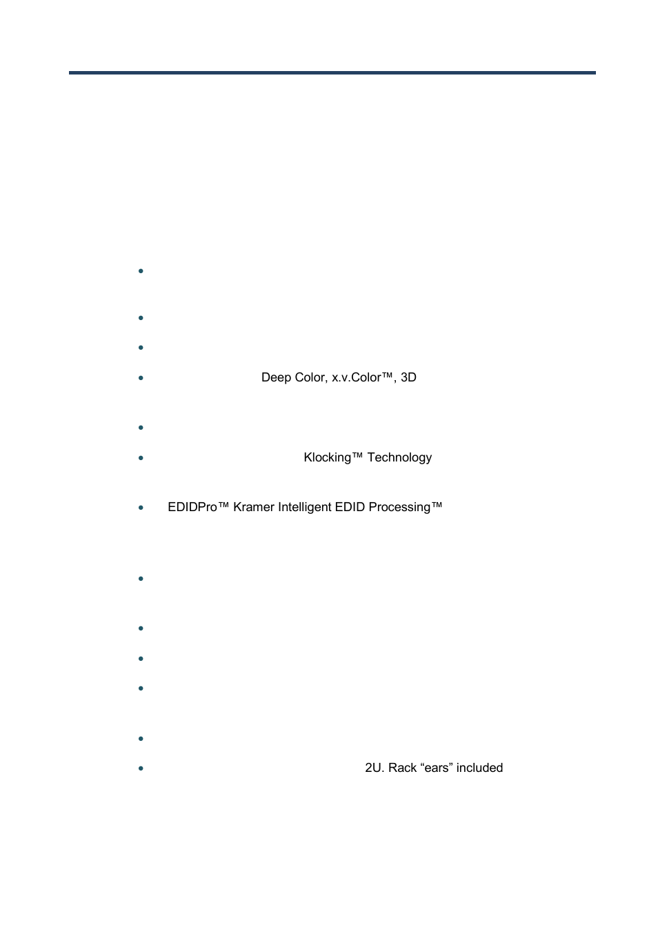 3 overview, Overview, 3overview | Kramer Electronics VS-84HDCPxl User Manual | Page 7 / 30