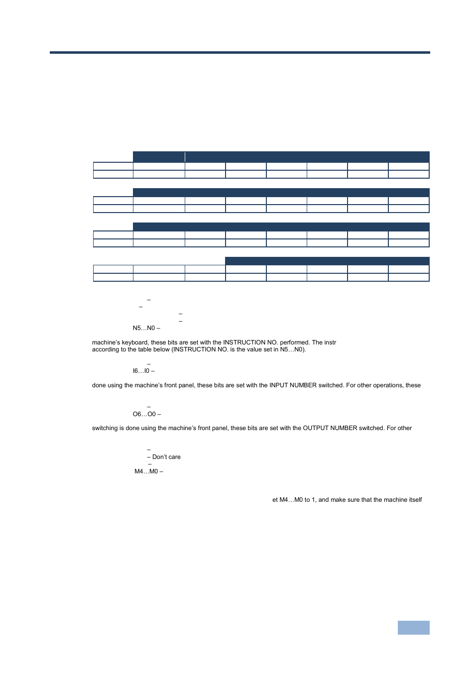 10 kramer protocol 2000, Kramer protocol 2000 | Kramer Electronics VS-84HN User Manual | Page 28 / 36