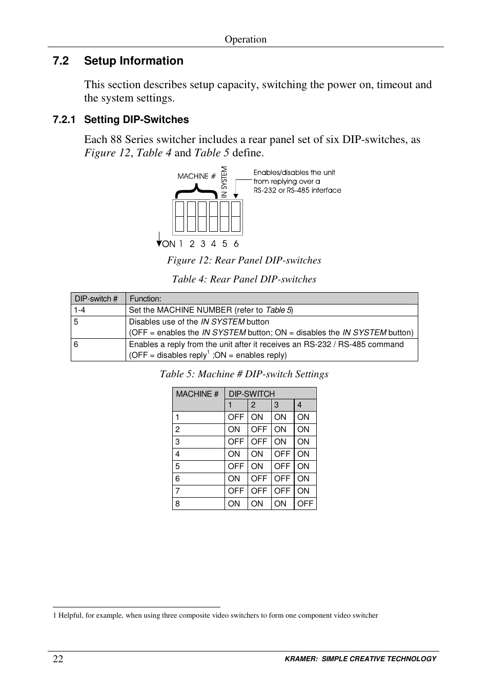 Kramer Electronics VS-88V User Manual | Page 25 / 30