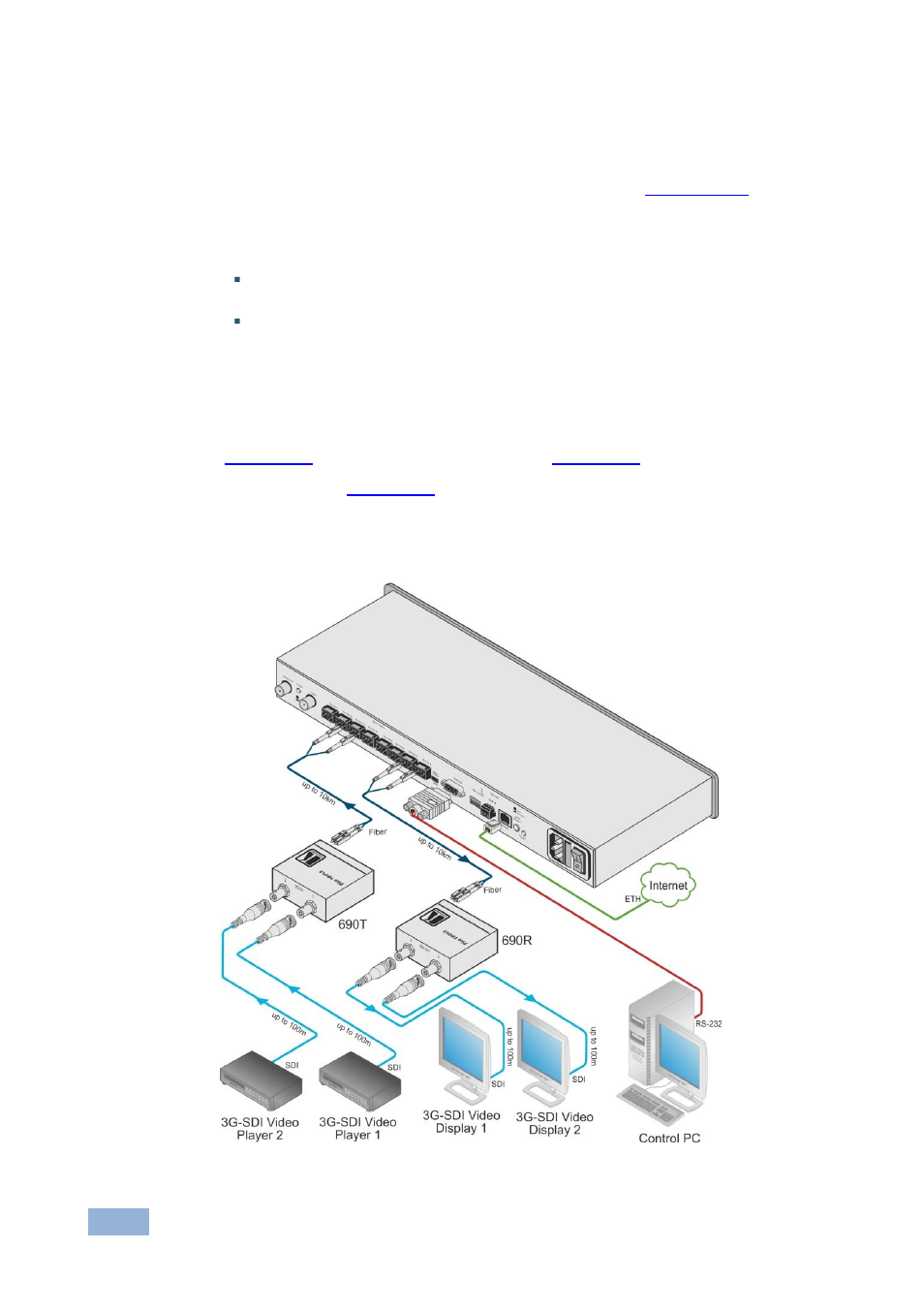 Figure 3: connecting the vs-88fo, Figure 3 | Kramer Electronics VS-88FO User Manual | Page 13 / 45