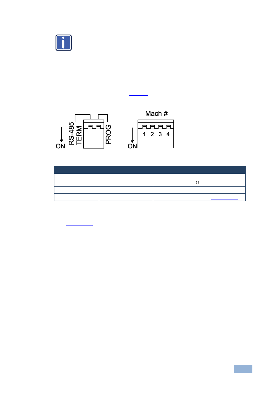 2 setting the dip-switches, 3 connecting a pc or controller to the rs-485 port, Connecting a pc or controller to the rs-485 port | Figure 5: dip-switch settings, Section | Kramer Electronics VS-88FO User Manual | Page 16 / 45