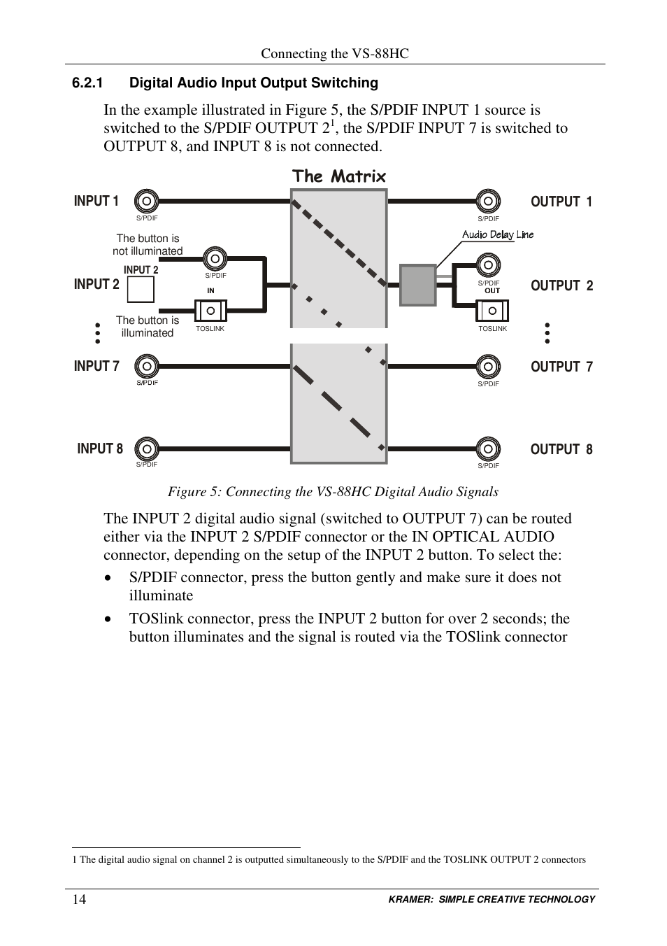 Kramer Electronics VS-88HC User Manual | Page 18 / 49