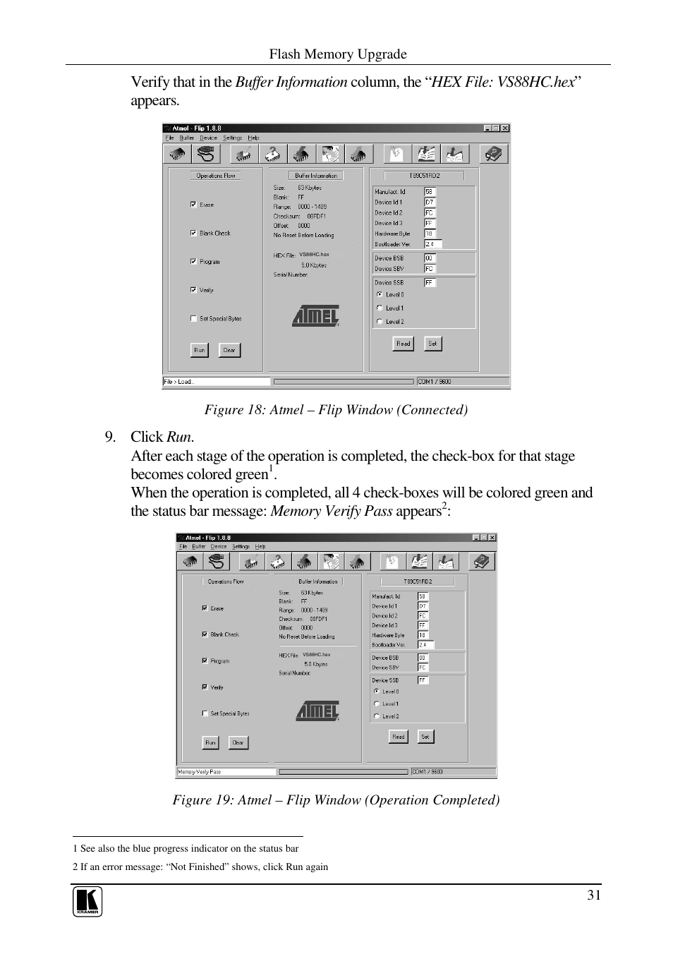 Kramer Electronics VS-88HC User Manual | Page 35 / 49