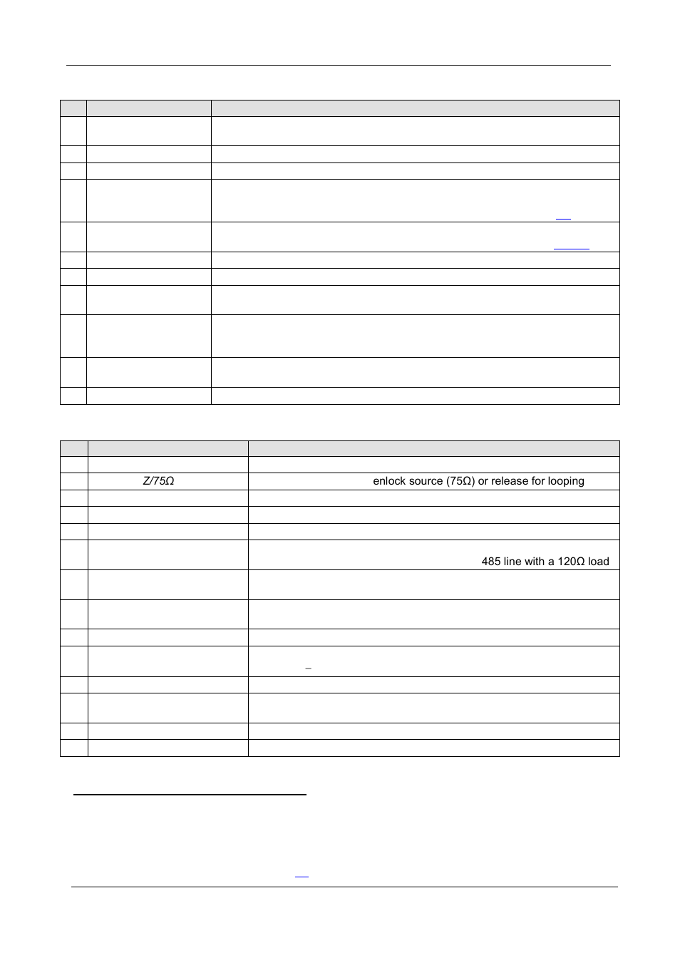 Table 1, Table 2, Your vs-88hd 8x8 hd-sdi matrix switcher | Kramer Electronics VS-88HD User Manual | Page 10 / 44