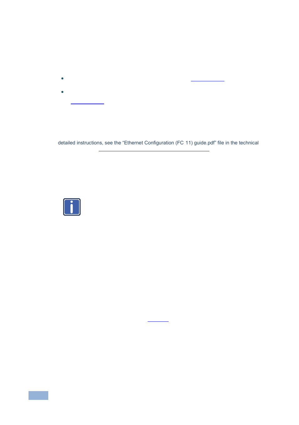 2 operating via ethernet, 1 connecting the ethernet port directly to a pc, Operating via ethernet | Kramer Electronics VS-88HDCPxl User Manual | Page 15 / 30
