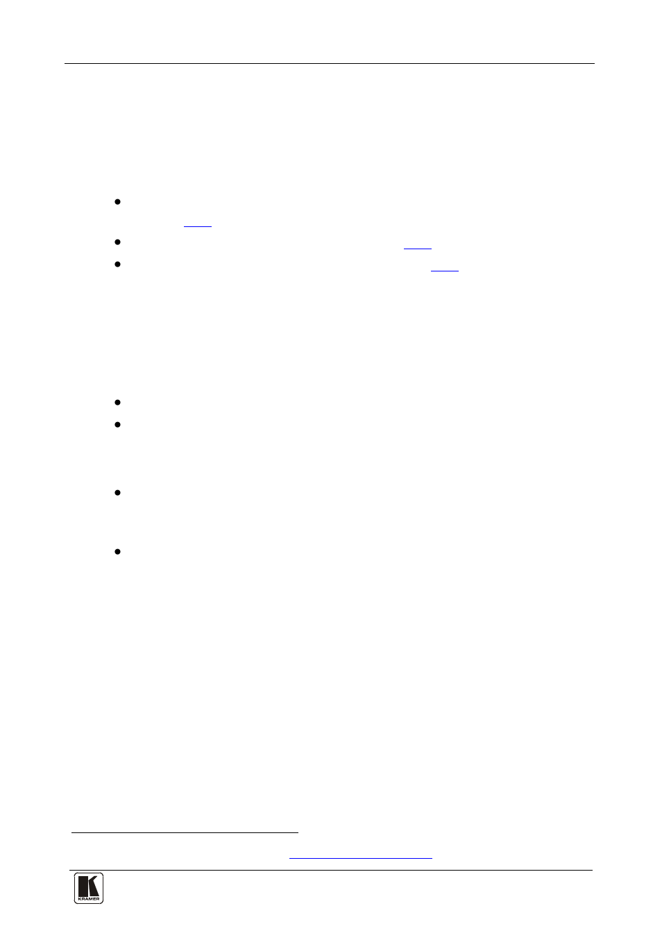 10 kramer protocol 3000, 1 switching protocols, Kramer protocol 3000 | Switching protocols | Kramer Electronics VS-88HDxl User Manual | Page 31 / 43