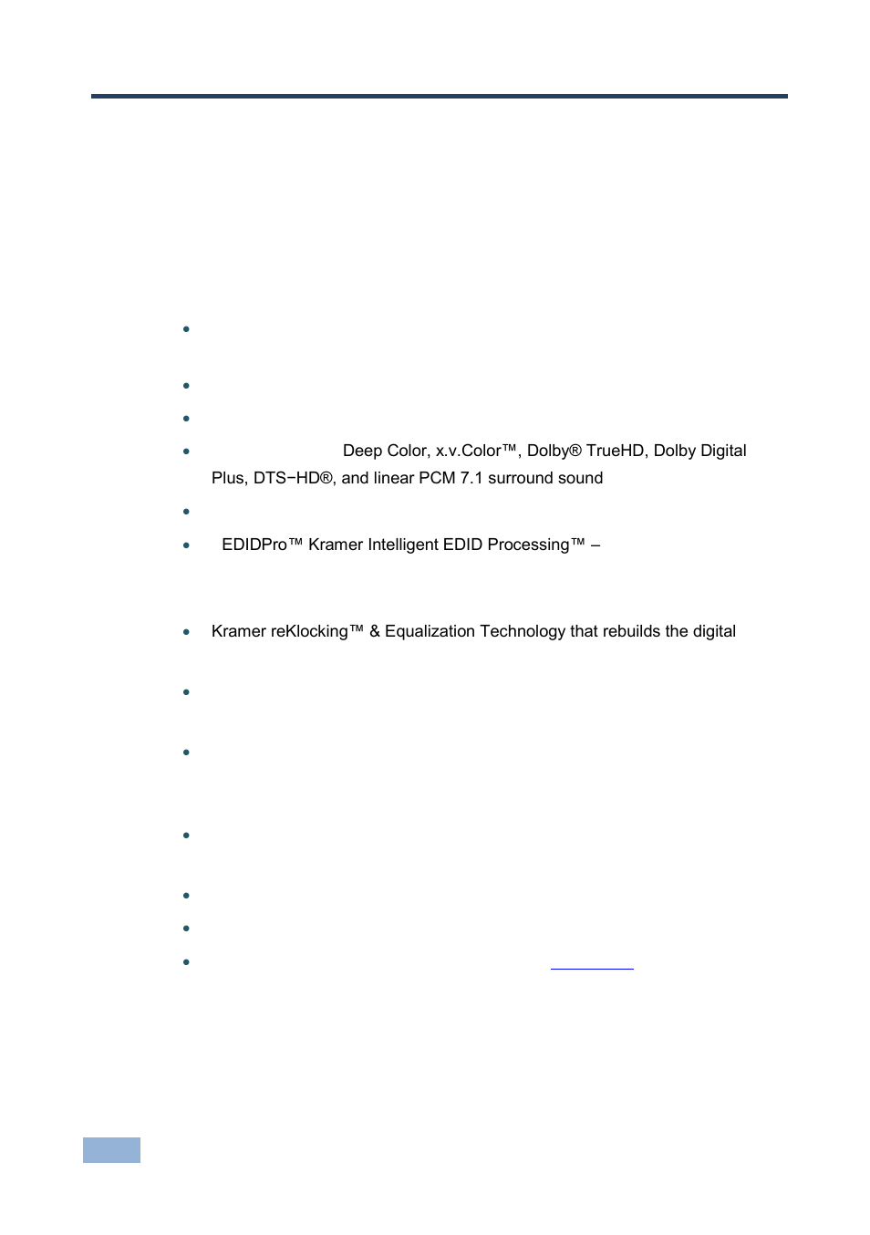 3 overview, 1 defining the vs-88hn 8x8 hdmi matrix switcher, Overview | Defining the vs-88hn 8x8 hdmi matrix switcher, 3overview | Kramer Electronics VS-88HN User Manual | Page 7 / 36