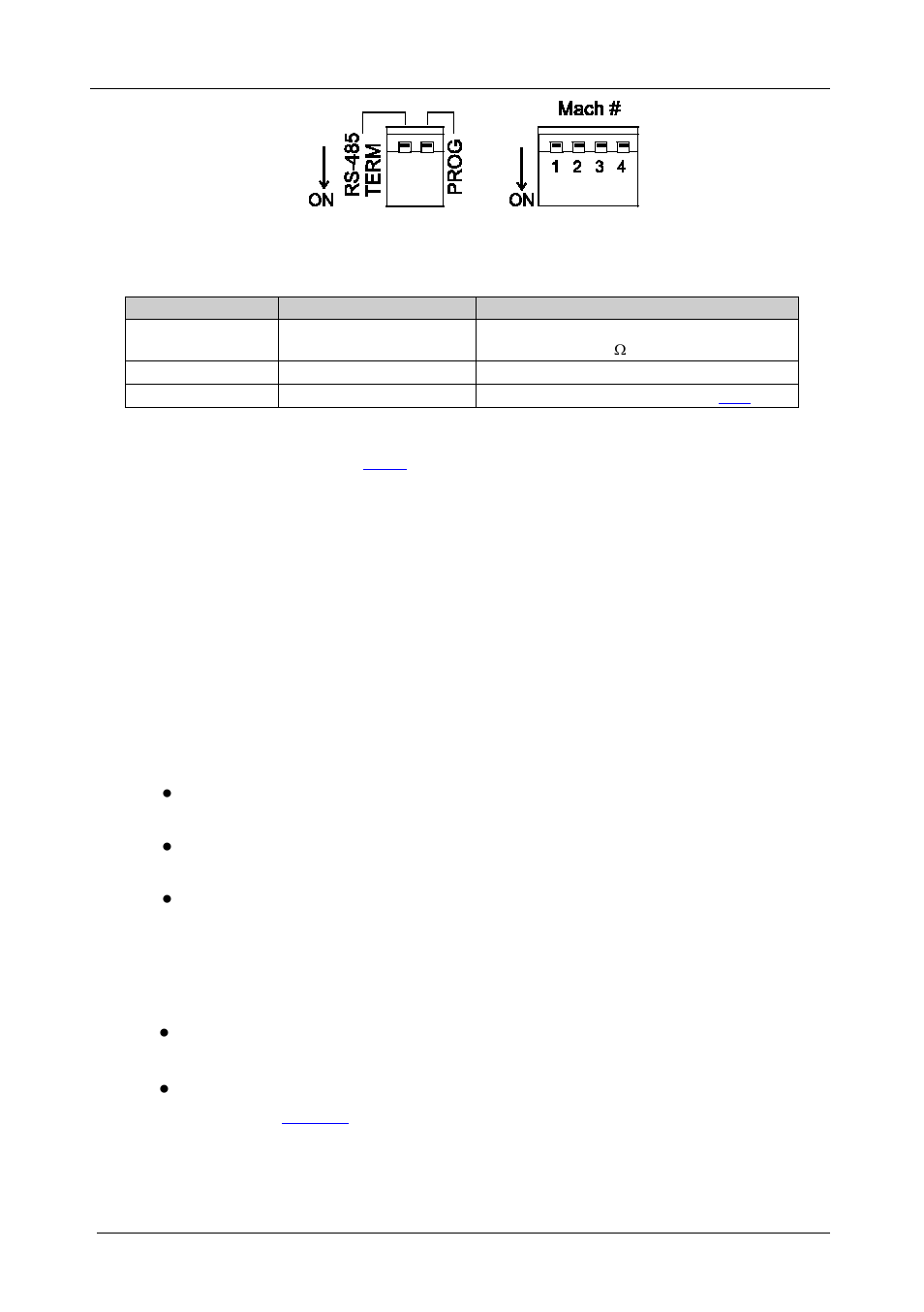 2 connecting a pc or controller to the rs-485 port, 1 setting the address switches, Connecting a pc or controller to the rs-485 port | Setting the address switches, Figure 3: dip-switch settings, Table 4: dip-switch settings, Figure 3, Table 4 | Kramer Electronics VS-88SDI User Manual | Page 16 / 42