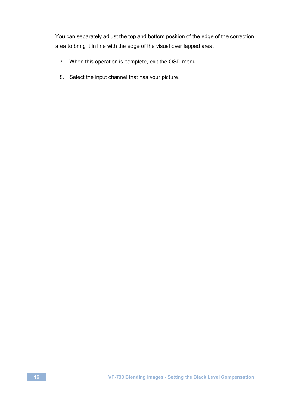 Kramer Electronics VP-790 User Manual | Page 18 / 18