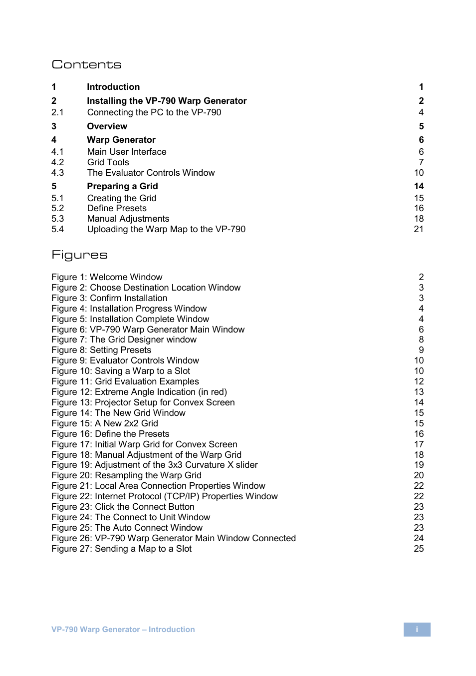 Kramer Electronics VP-790 User Manual | Page 2 / 27