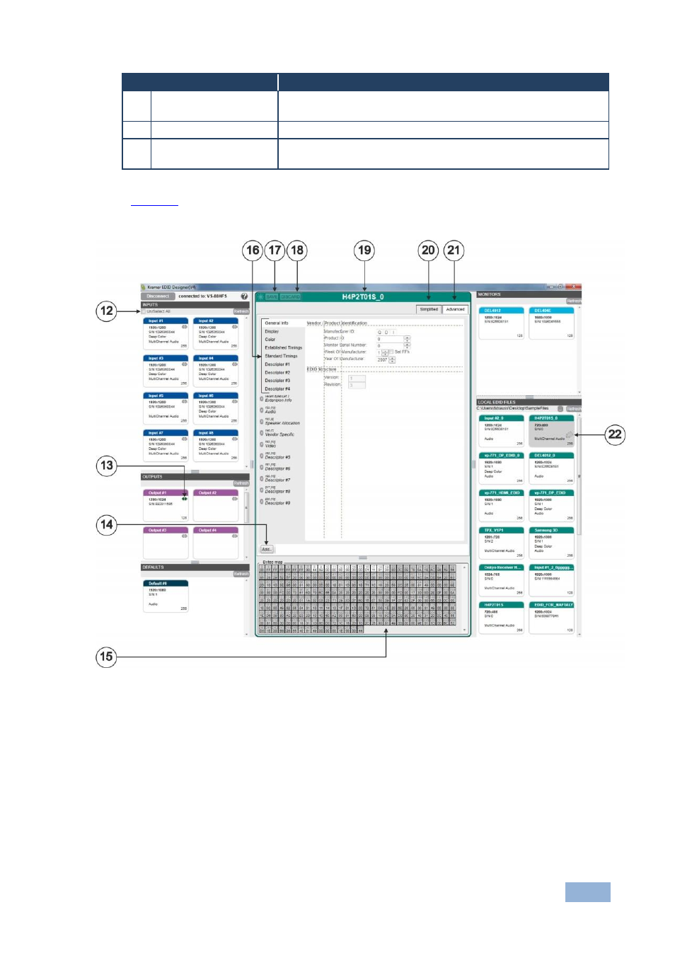 Figure 2: full screen | Kramer Electronics EDID Designer User Manual | Page 9 / 33