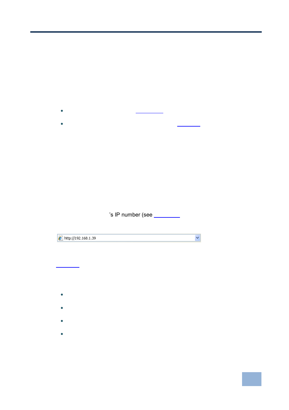1 browsing the fc-24eth web pages | Kramer Electronics FC-24ETH User Manual | Page 27 / 47