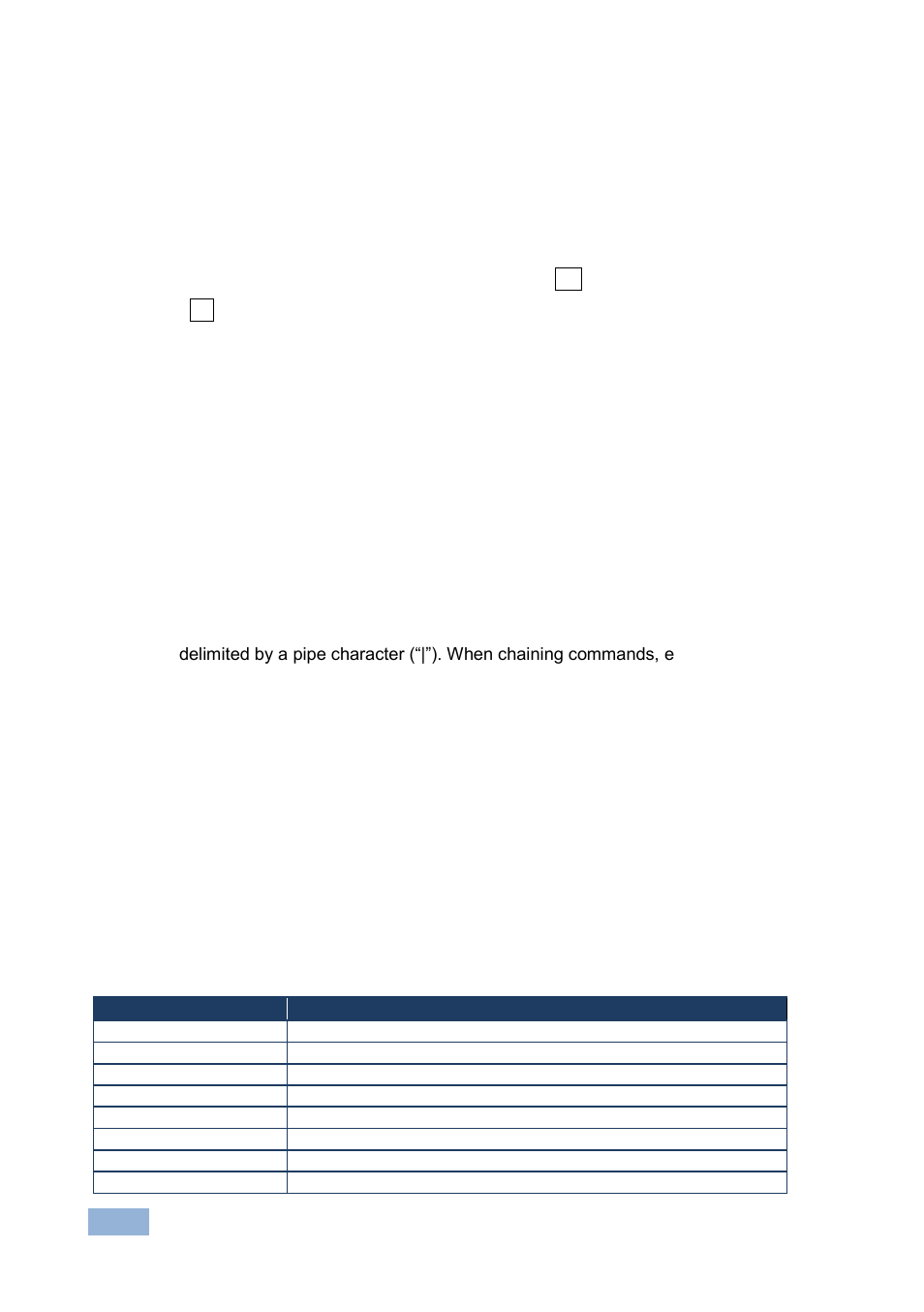 4 entering commands, 5 command forms, 6 chaining commands | 7 maximum string length, 2 kramer protocol 3000 commands, Kramer protocol 3000 commands, Section | Kramer Electronics FC-24ETH User Manual | Page 44 / 47