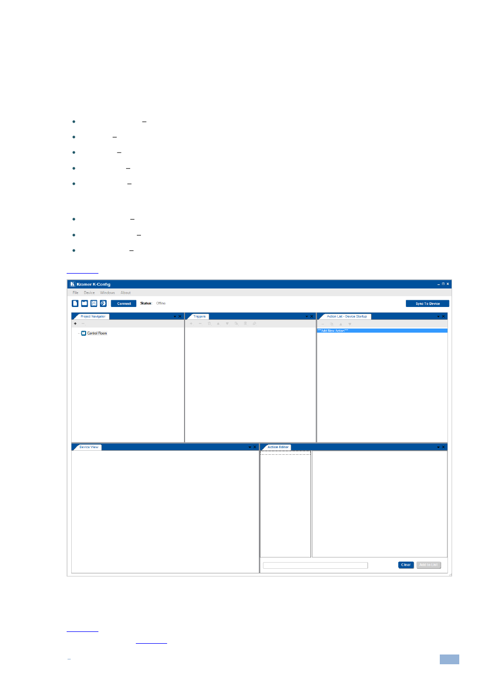 2 the main window, The main window | Kramer Electronics WP-501 User Manual | Page 18 / 137