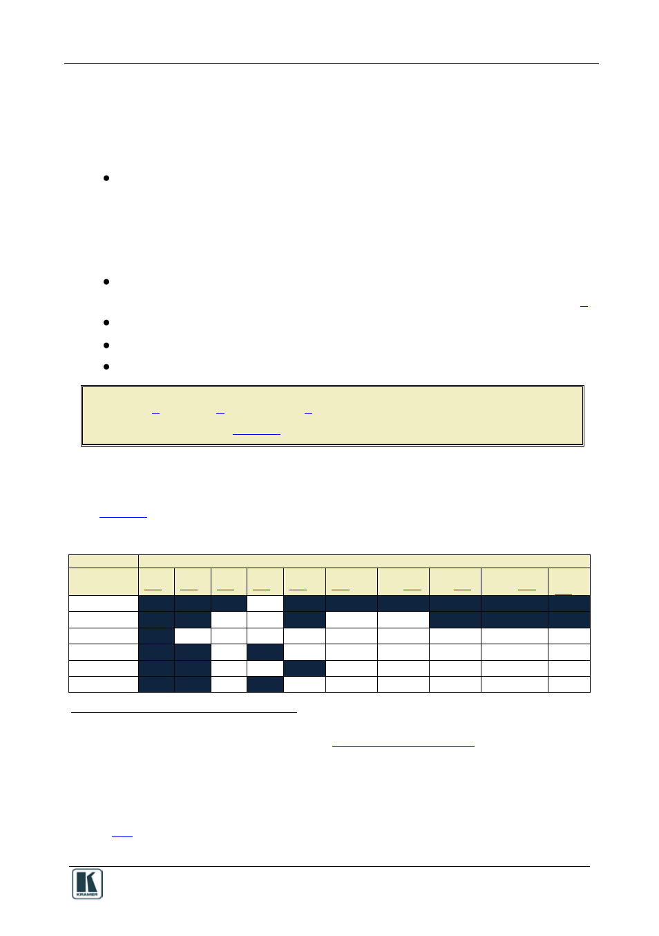 2 overview, Overview, Table 1: room controller commands available | And the rc-2c, You will find that not all the available commands, Secti on | Kramer Electronics SV-551 User Manual | Page 7 / 51