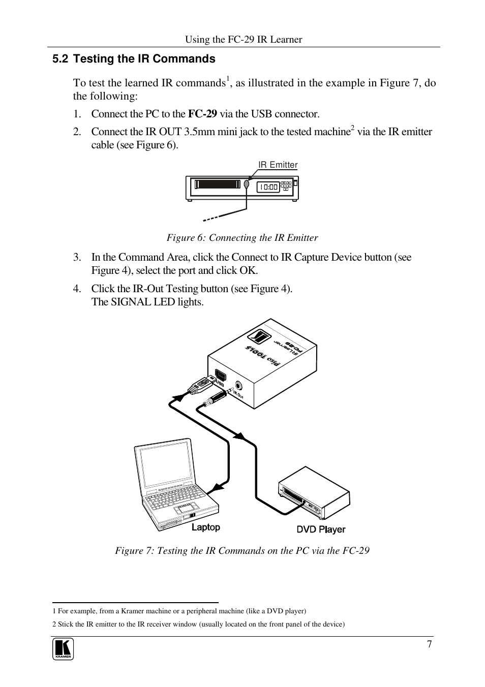 Kramer Electronics FC-29 User Manual | Page 9 / 13