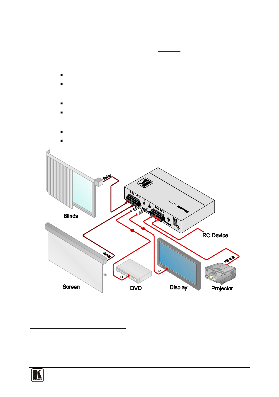 5 connecting the pl-18 control port expander, Connecting the pl-18 control port expander, 5connecting the pl-18 control port expander | Kramer Electronics PL-18 User Manual | Page 8 / 25