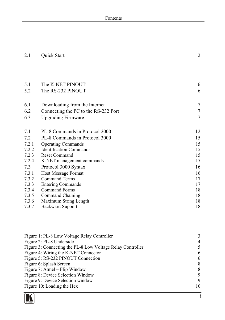 Kramer Electronics PL-8 User Manual | Page 2 / 23