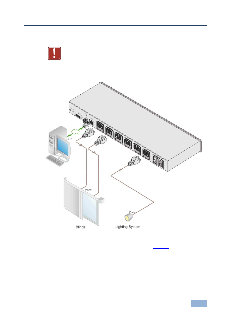 6 connecting the rb-6, 1 connecting devices to the rb-6, Connecting the rb-6 | Connecting devices to the rb-6, Figure 3: connecting to the rb-6 rear panel, 6connecting the rb-6 | Kramer Electronics RB-6 User Manual | Page 13 / 38