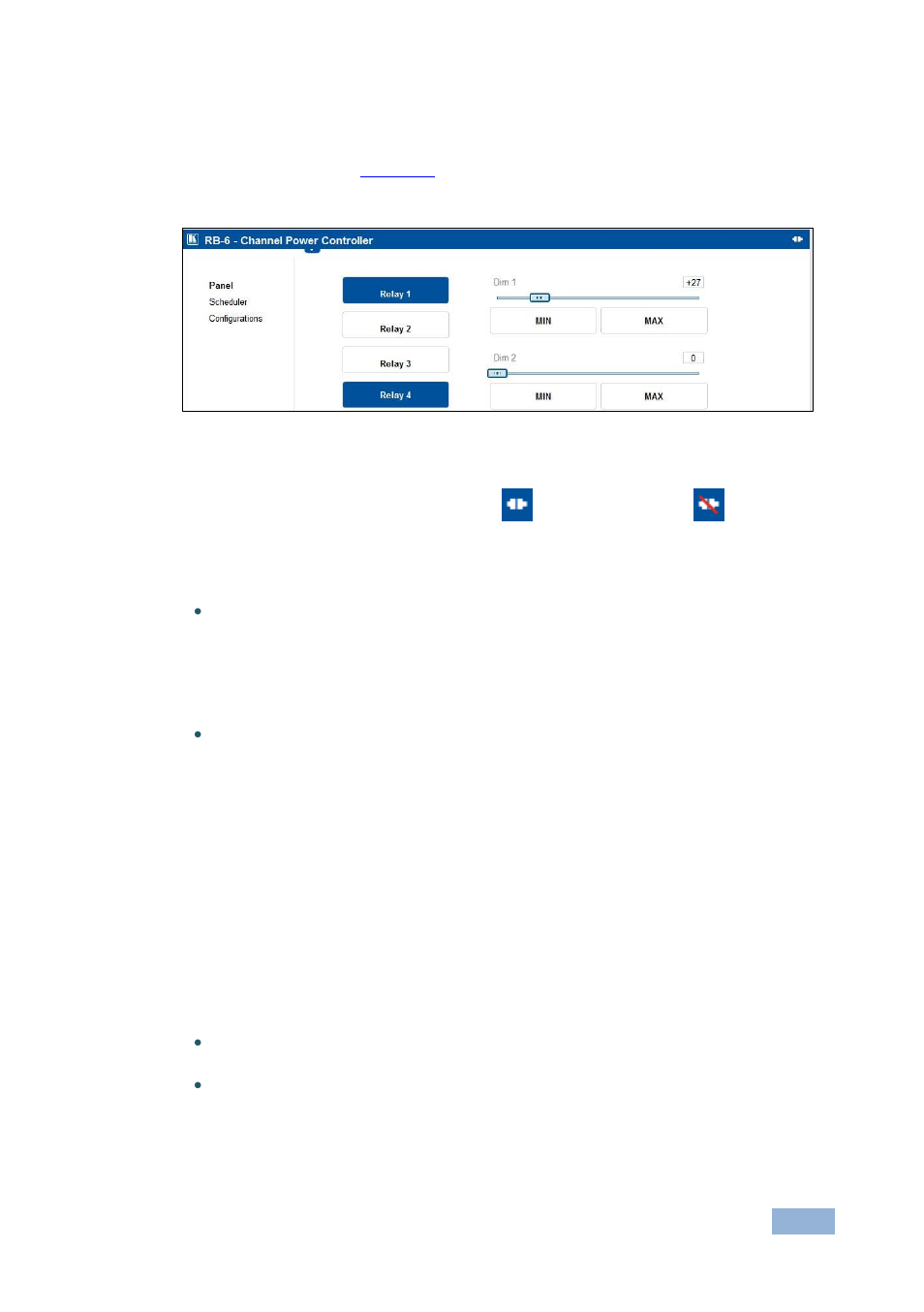 2 the panel page | Kramer Electronics RB-6 User Manual | Page 25 / 38