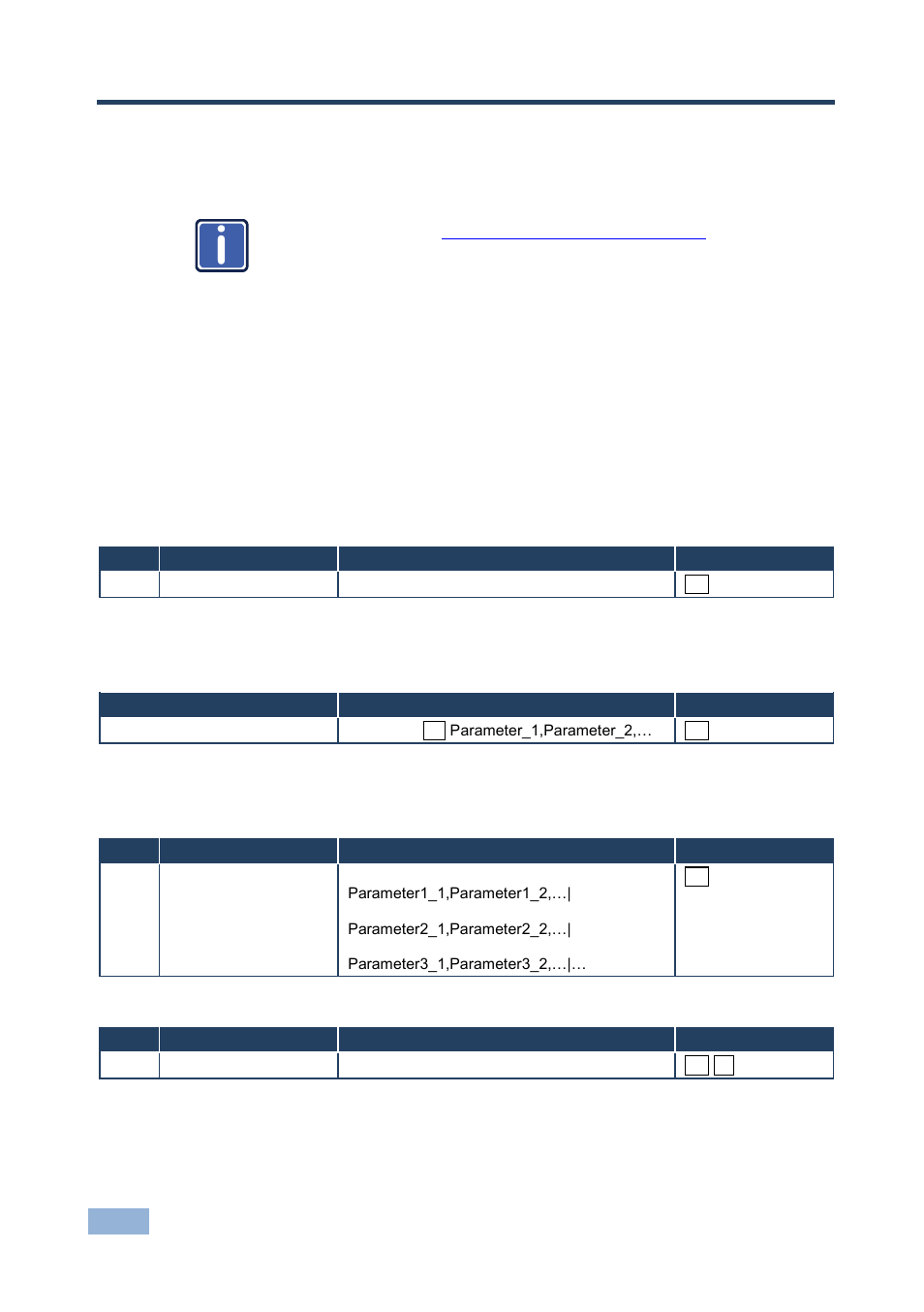 12 rb-6 communication protocol, 1 syntax, 1 host message format | 1 simple command, 2 command string, 2 device message format, Rb-6 communication protocol, Syntax | Kramer Electronics RB-6 User Manual | Page 32 / 38